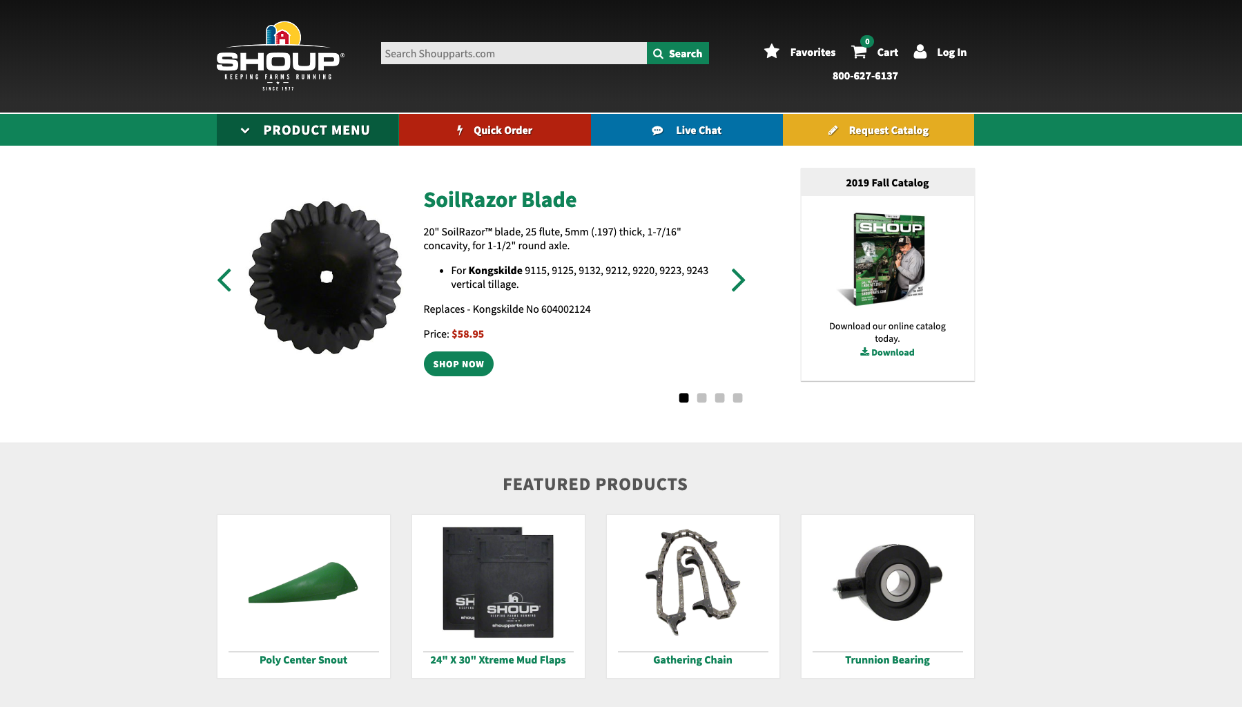 Shoup Manufacturing Shopping Cart Reengagement Strategy